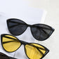 Anna-Kaci Women's Trendy Cat-Eye Sunglasses
