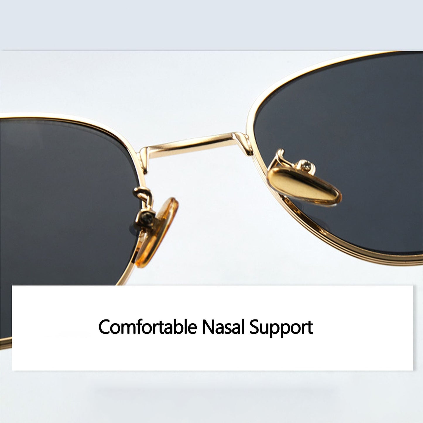 Anna-Kaci Women's Retro Round Aviator Sunglasses