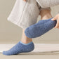 Anna-Kaci Women's 3-Pack Fuzzy Grip Socks Low Cut Non-Slip Soft Lounge Slipper Socks