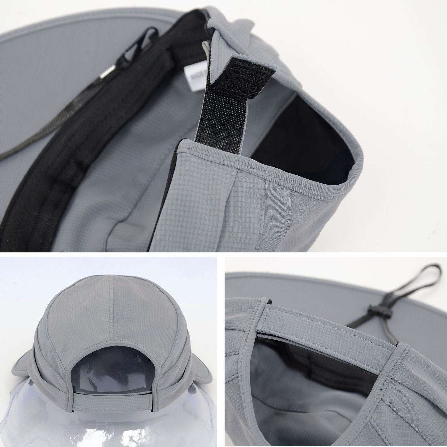 Anna-Kaci Women's Sporty Wide Brim Sun Visor Hat with Adjustable Back Strap Lightweight UV Protection Cap for Outdoor Activities