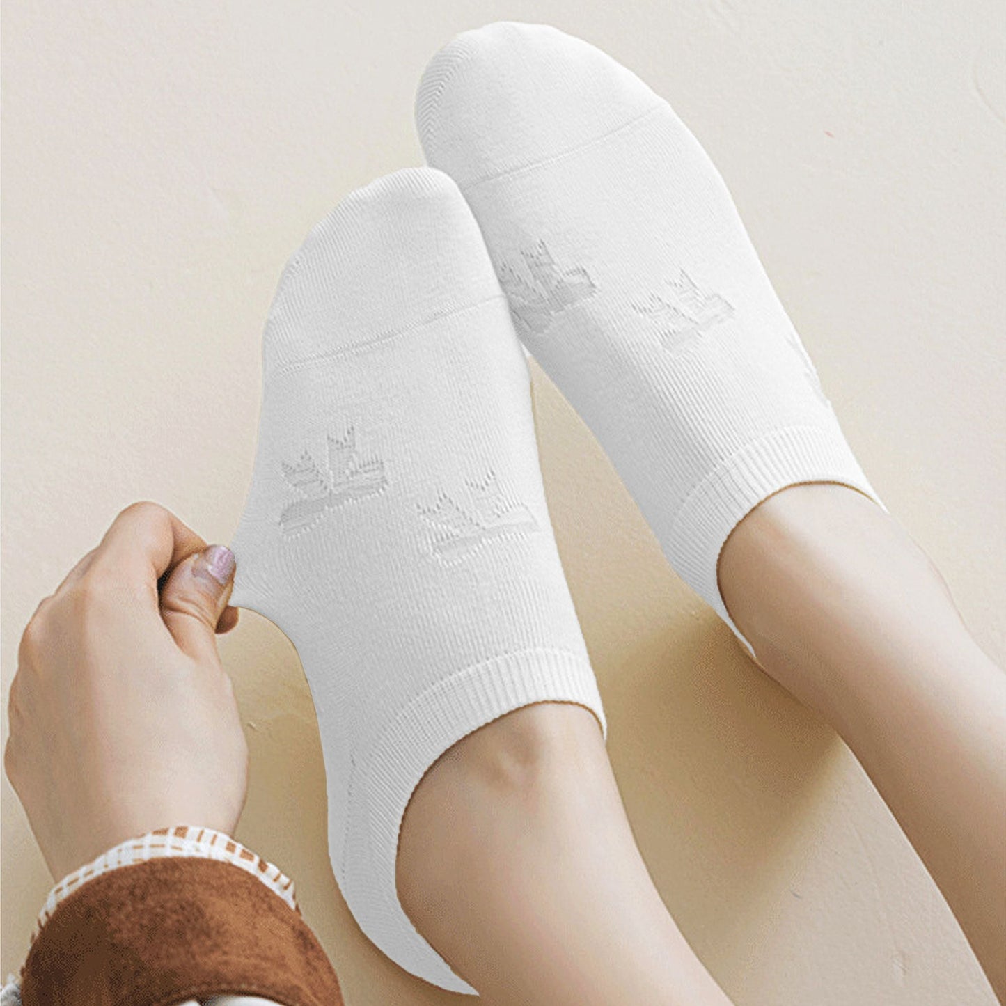 Anna-Kaci Invisible Women's Summer No-Show Liner Socks 5Pk