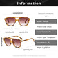 Anna-Kaci Women's Retro-Inspired Double-Bridge Square Sunglasses