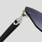 Anna-Kaci Women's Chic Trimmed Octagon Polarized Sunglasses UV400 Protection