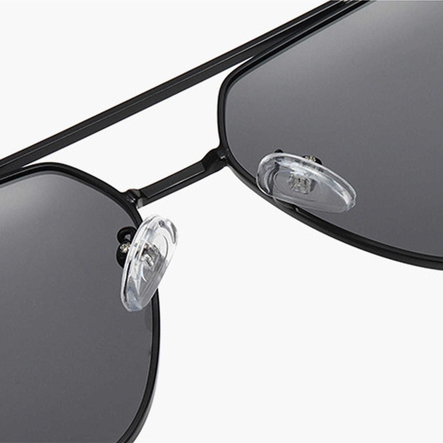 Anna-Kaci Women's Trendy Double-Bridge Metal Frame Sunglasses