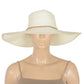 Anna-Kaci Wide Brim Straw Sun Hat with Braided Cord Detail Lightweight Packable Design for Beach Outdoor Protection