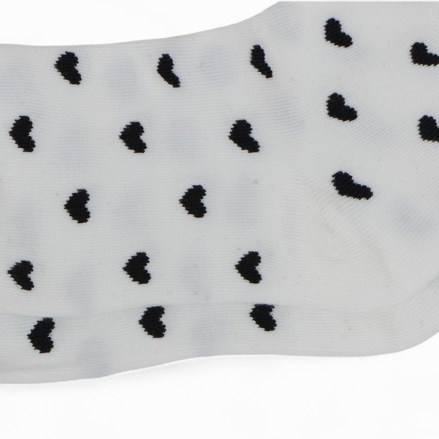 Anna-Kaci Women's Ankle Socks with Allover Heart Print and Soft Ribbed Cuff Trim