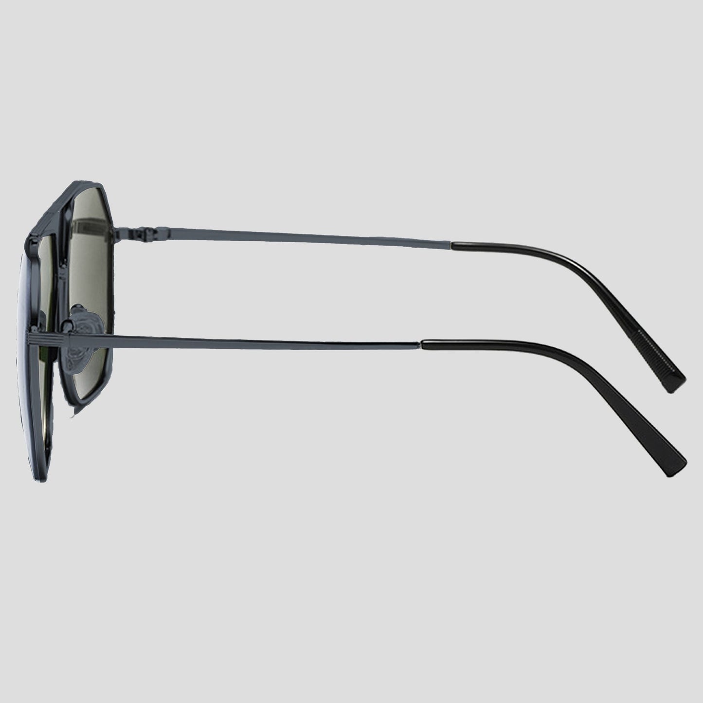 Anna-Kaci Women's Rimmed Hexagonal Polarized Aviator Sunglasses UV400 Protection