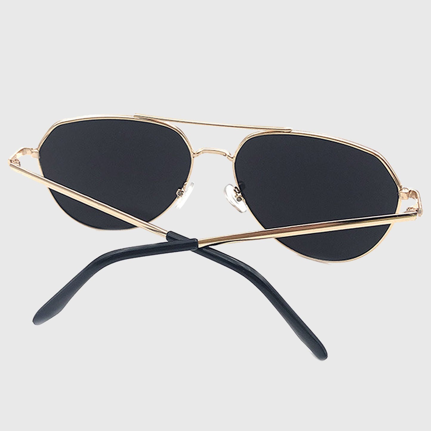 Anna-Kaci Women's Trendy Square Two - Tone Sunglasses