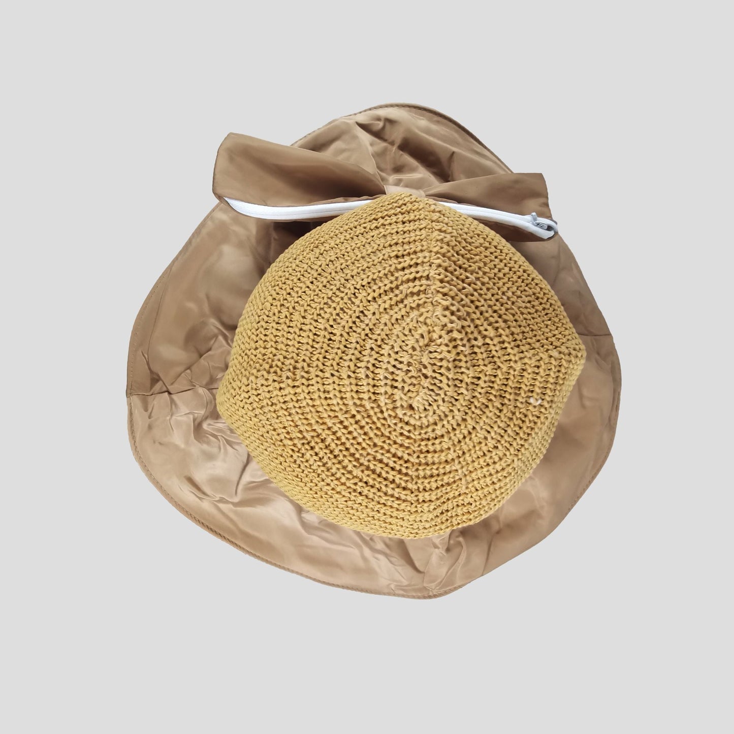 Anna-Kaci Women's Foldable Packable Sun Hats with Bow Bag