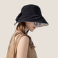 Anna-Kaci Wide Brim Bucket Hat Back Bow Detail for Sun Protection and Stylish Summer Looks
