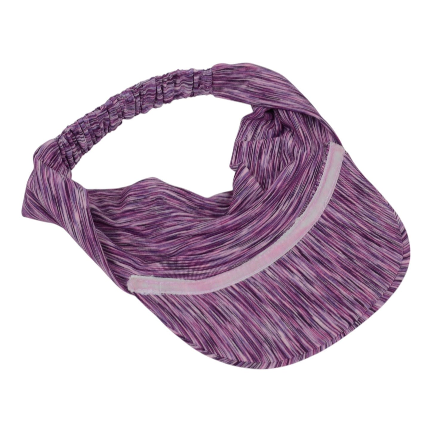 Anna-Kaci Stretchy UV Protection Sports Visor Hat Lightweight Rainbow Stripe Design for Hiking Beach Running Outdoor Travel