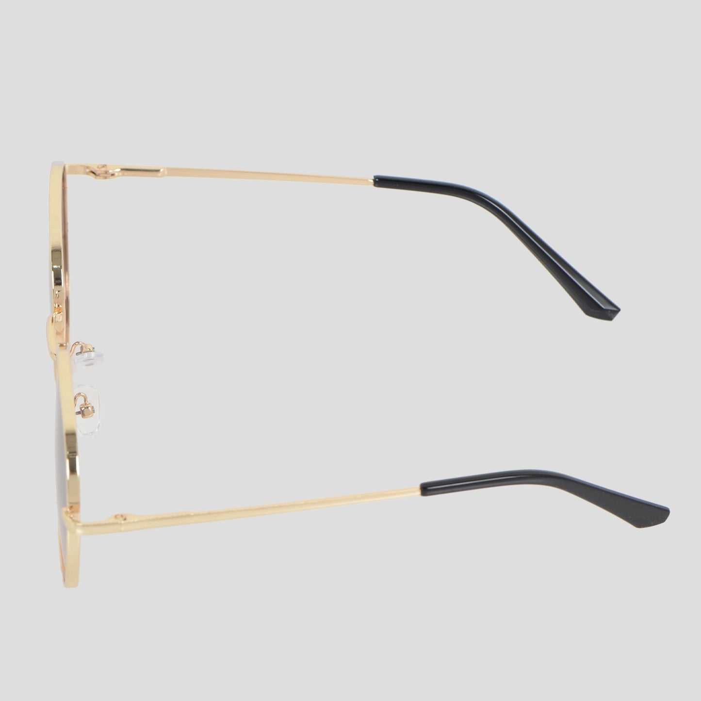 Anna-Kaci Elegant Gold - Rimmed Round Women's Polarized Sunglasses UV400 Protection