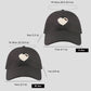 Anna-Kaci Women's Pixel Heart Wide - Brim Baseball Cap