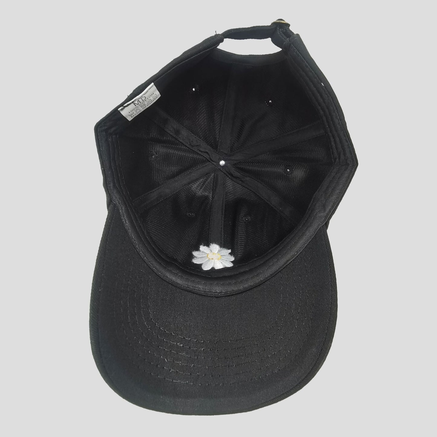 Anna-Kaci Women's Baseball Cap Stylish Solid Color with Daisy Embroidery