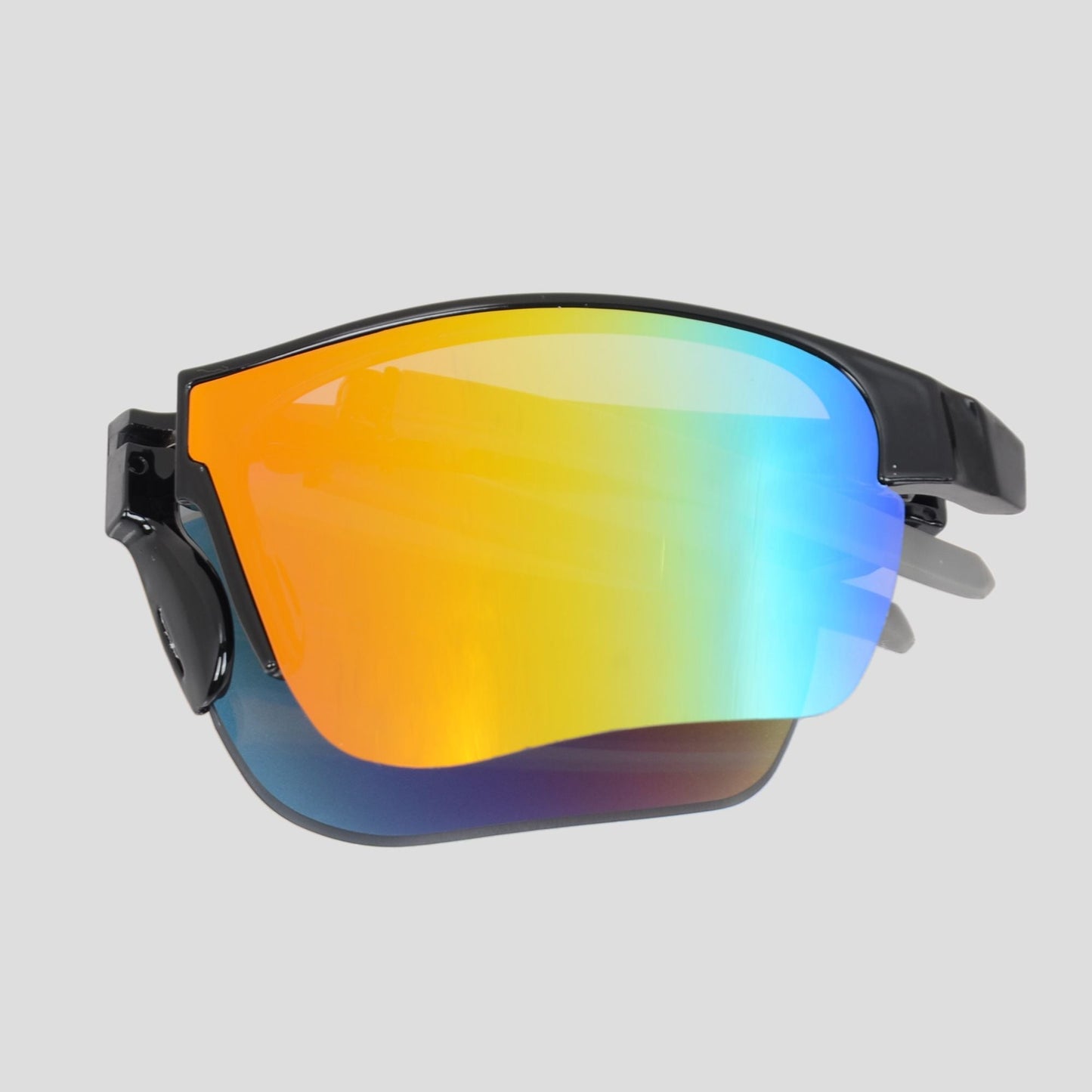 Anna-Kaci Active Women's Foldable Color-Changing UV-Protect Outdoor Sports Running Sunglasses