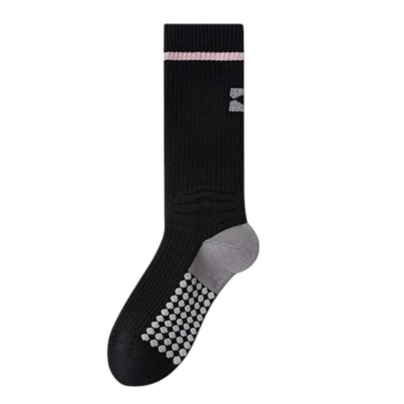 Anna-Kaci Women's Reflective Cycling Socks with Night Visibility Design Padded Zones and Breathable Compression Fit