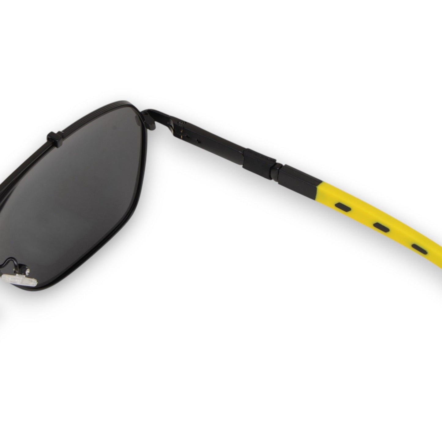 Anna-Kaci Men's Fashion Two Tone Box Polarized Sunglasses UV400 Protection