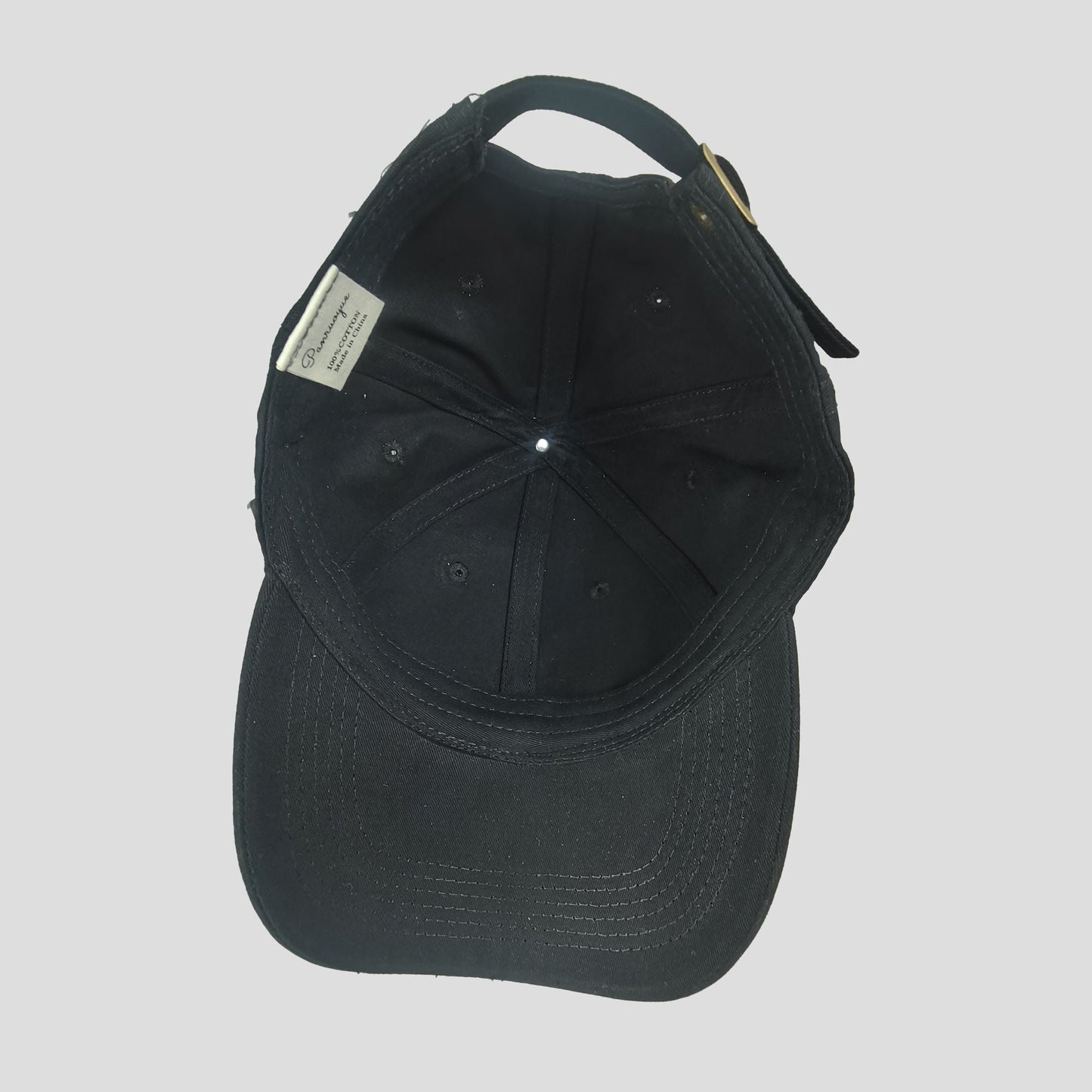 Anna-Kaci Women's Embroidered Heartbeat Baseball Cap with Adjustable Strap and Curved Brim Casual Cotton Hat