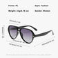 Anna-Kaci Women's Retro Aviator Sunglasses with Gradient Lenses