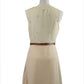 Anna-Kaci Strapless Flowy Summer Chiffon Dress With Mini Studs And Fitted Waist - ALILANG.COM