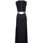 Everly Classy Sleeveless Maxi Dress With Lower Back Cutouts And One Side Slit - ALILANG.COM
