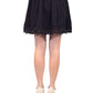 Gentle Fawn Cute Girly Holiday Scalloped Chiffon Skirt With Beaded Design - ALILANG.COM
