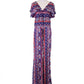 Anna-Kaci Fashionable Ethnic Inspired Print Tie Waistline Long Pants Jumpsuit - ALILANG.COM