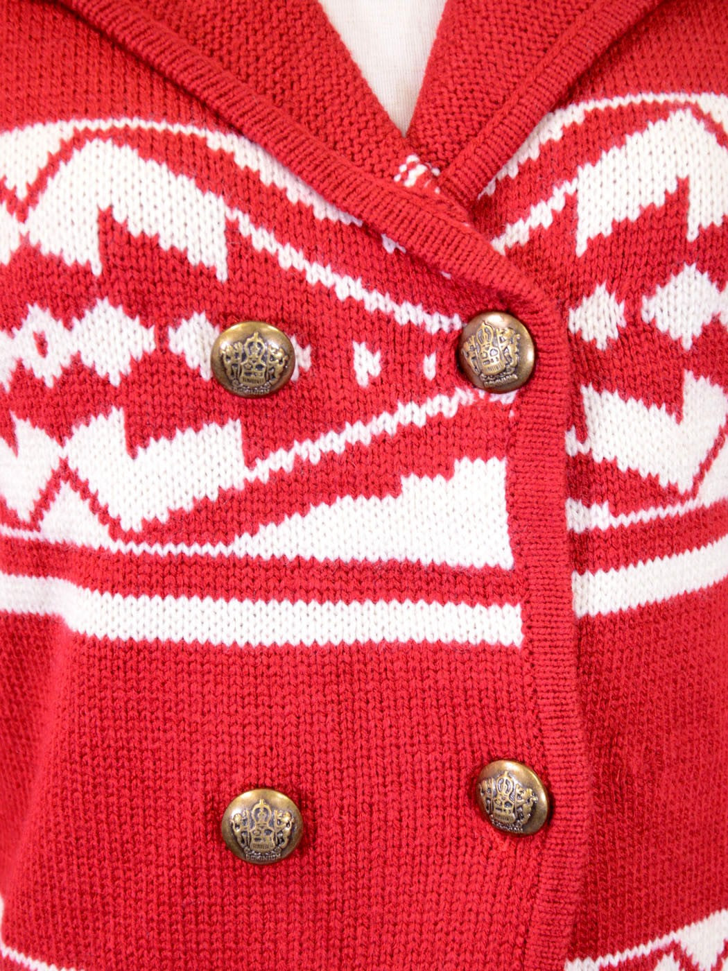 Flying Tomato Cozy Double Breasted Collar Button Up Cardigan Sweater - ALILANG.COM