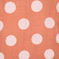 En Creme Vintage Inspired Polka Dot Print Two Pocket Cutout Back Woven Dress