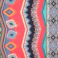 Anna-Kaci Edgy Bold Abstract Pattern High Side Slit Knit Long Maxi Skirt