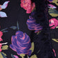 Audrey 3+1 Botanical Bold Floral Roses Lace Trim Woven Chiffon Lingerie Shorts