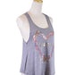 Michelle Easygoing Wild and Free Peaceful Feather Print Racerback Knit Tank