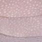 Lush Pretty Admirable Silk Textured Blush Layered Scallop Hem Cropped Blouse