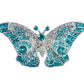 Empress Monarch Winged Butterfly Brooch Pin