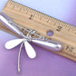 Shine Purple Pearl Dragonfly Brooch Pin