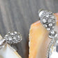 Swarovski Crystal Element Silver Teardrop Rain Chandelier Dangle Earrings