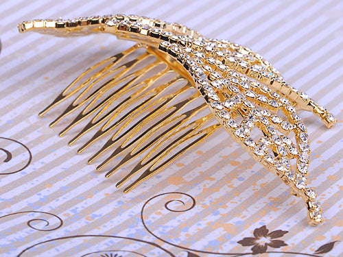 Leaf Trio Jewelry Hair Clip Comb