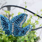 Hand Made Bright Blue Butterfly Headband Hair Piece