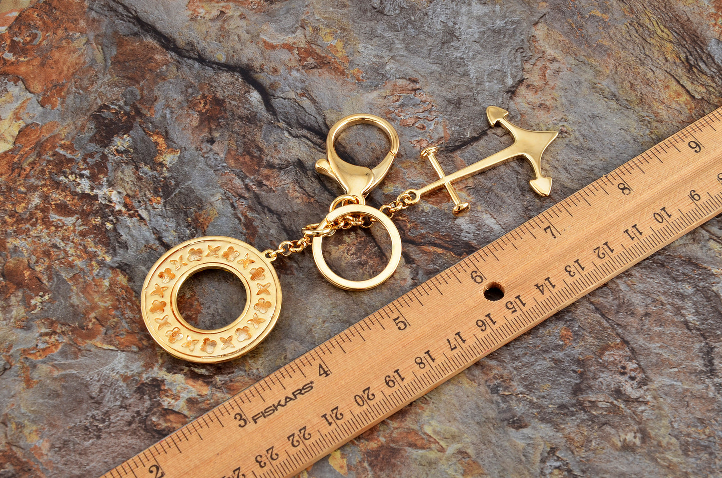 Antique Nautical Sailor Sea Anchor Keychain