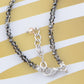 Swarovski Crystal Blood Orange Pouch Amulet Pendant Necklace