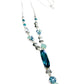 Swarovski crystals Dangle Earring Necklace Jewelry Set