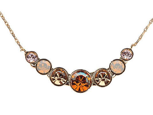 Topaz Opal Spotlight Orbs Petite Jewelry Necklace