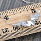 Swarovski Crystal Perfect Circle Quaint Daisy Element Necklace