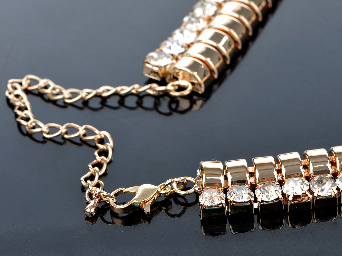 Thick Wrapped Chained Links Necklace