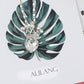 Swarovski Crystal Elements Petite Heart Shaped Royalty Crown Pendant Necklace