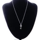 Swarovski Crystal Studded Key For Dreams Magic Delight Shimmer Necklace
