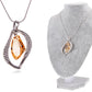 Swarovski Crystal Topaz Elements Treasure Of Life Necklace