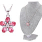 Swarovski Crystal Rose Elements Flower Core Power Love Necklace