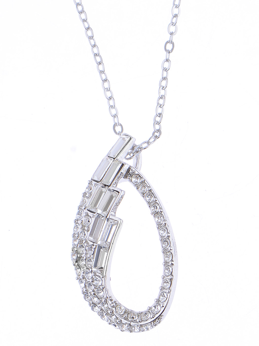 Swarovski Crystal Elements Bear Trap Necklace