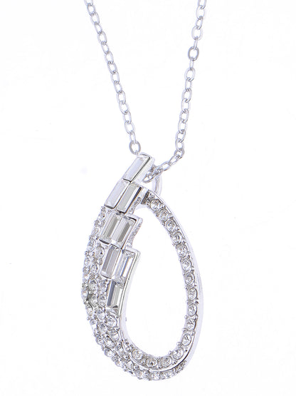 Swarovski Crystal Elements Bear Trap Necklace